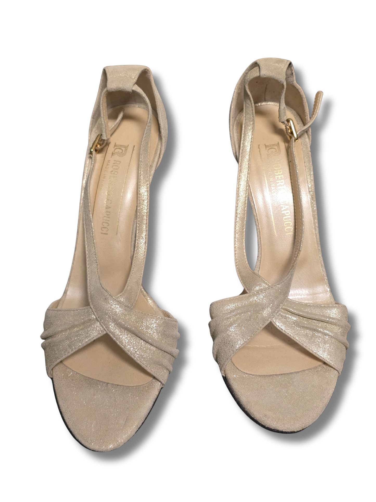 Roberto Capucci Made in Italy Nude Heels