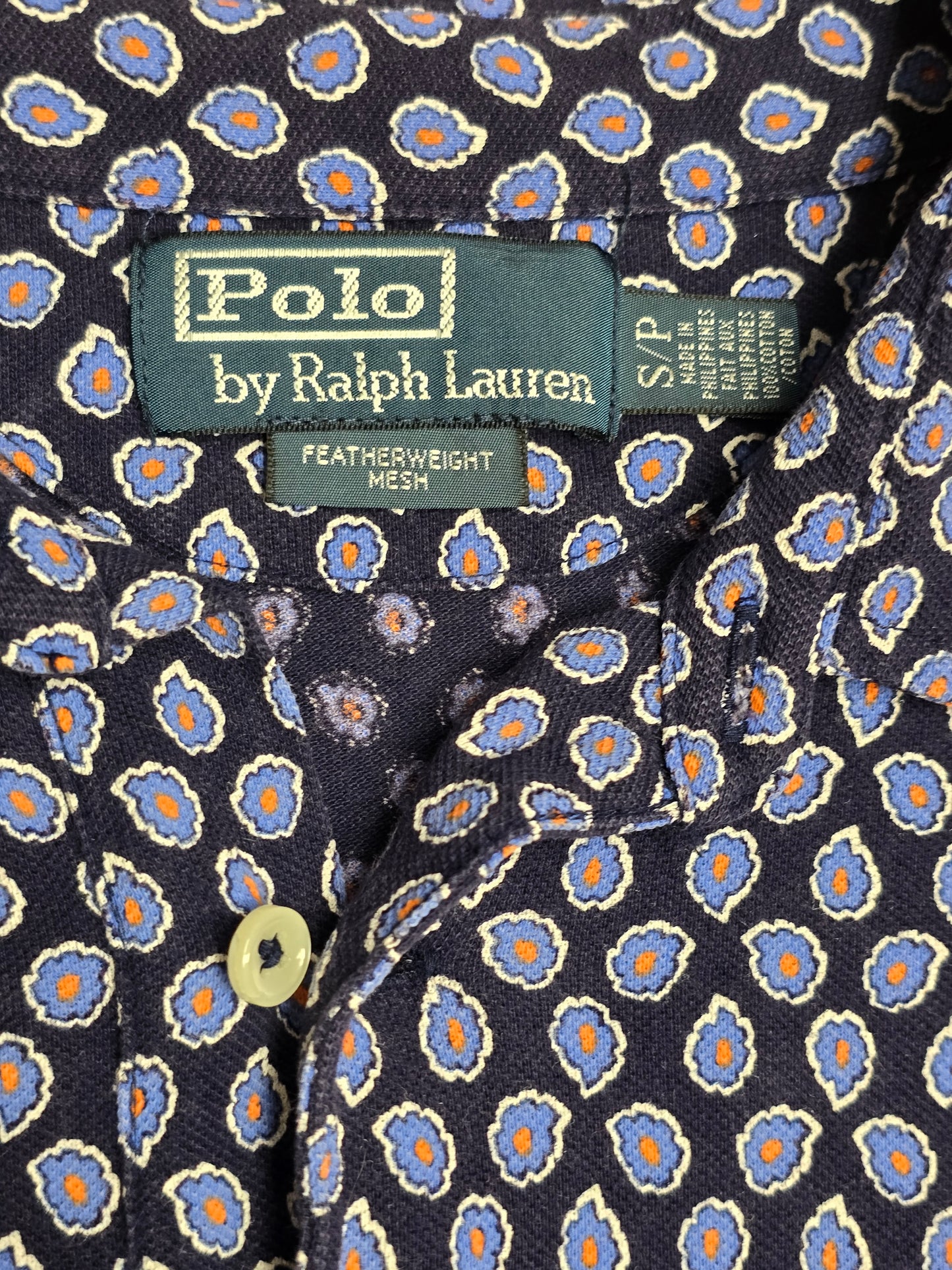 Polo Ralph Lauren Floral Mesh Polo