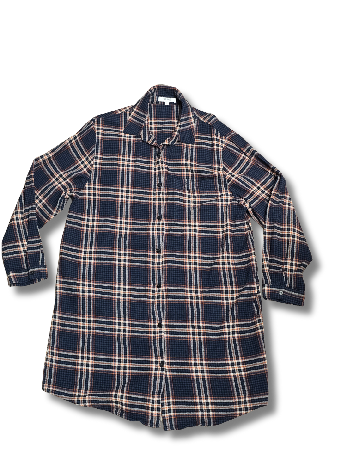 The Roster Longline Plaid Flannel