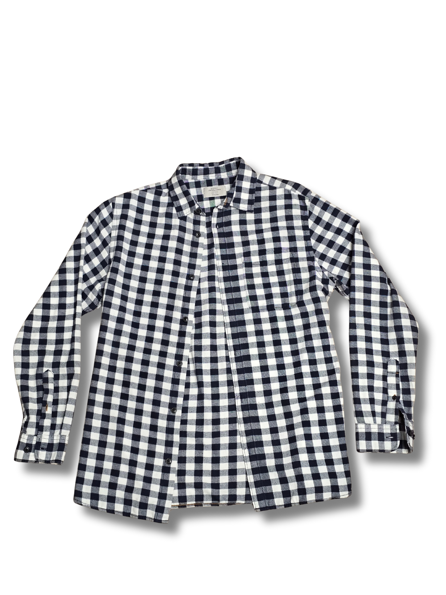 Jack & Jones Gingham Flannel Shirt