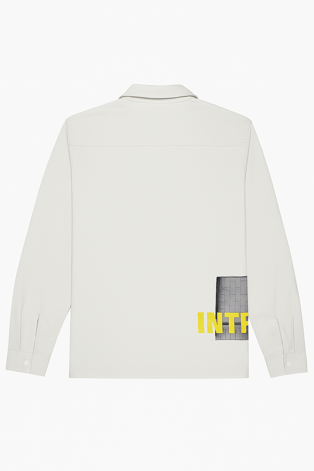 Zara Graphic Denim Shirt