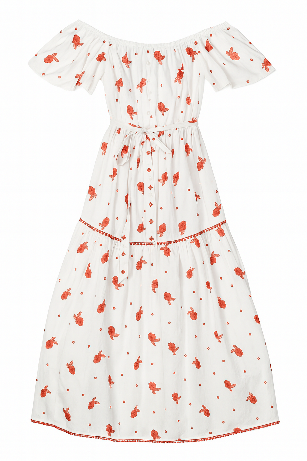 Anthropologie Dress with Flower Print