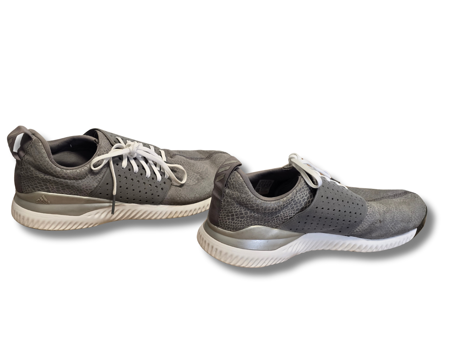 Adidas Grey Snakeskin Sneakers