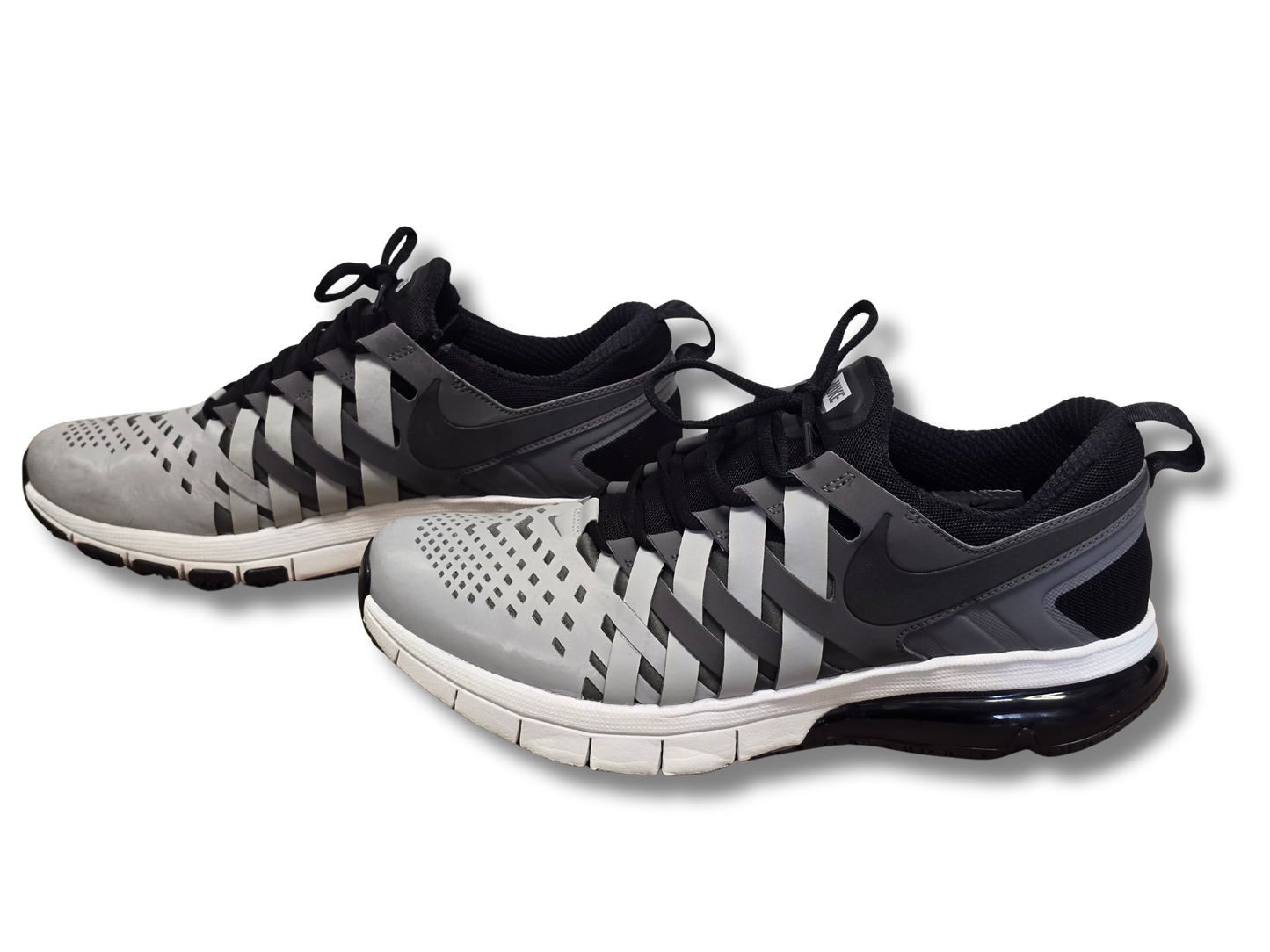 Nike Grey/Black Air Sole Trainers