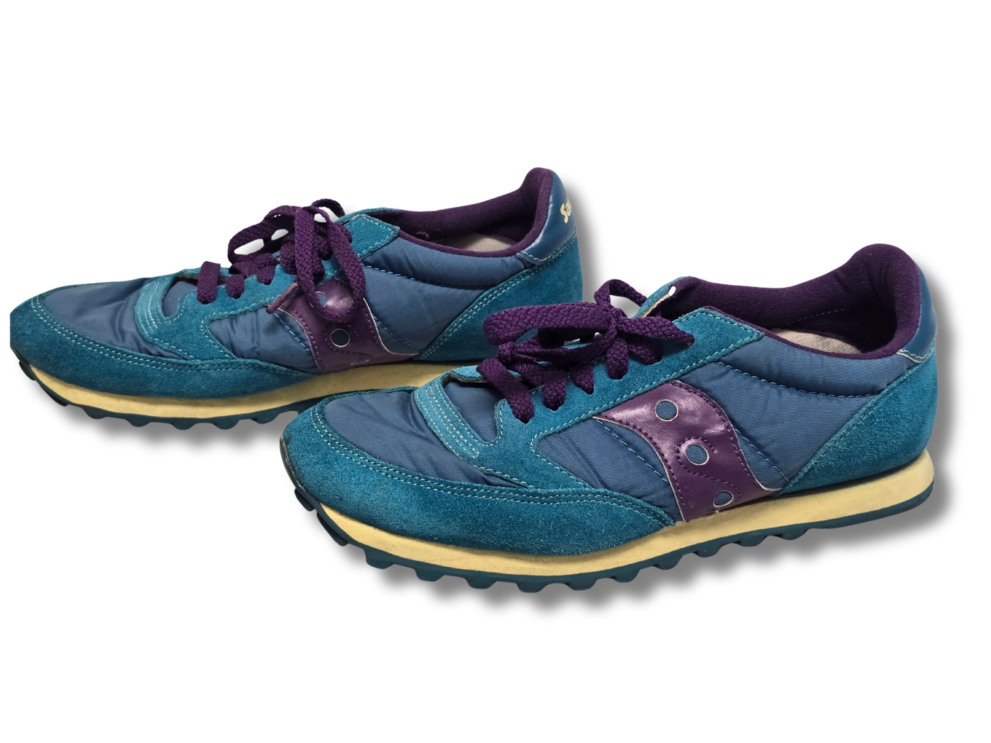 Saucony Jazz Original Teal & Purple Sneakers