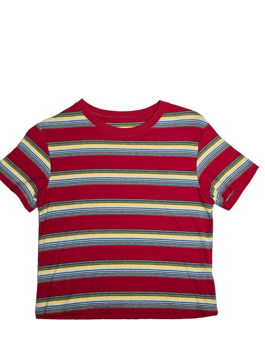 BDG Stripe Crop Tee