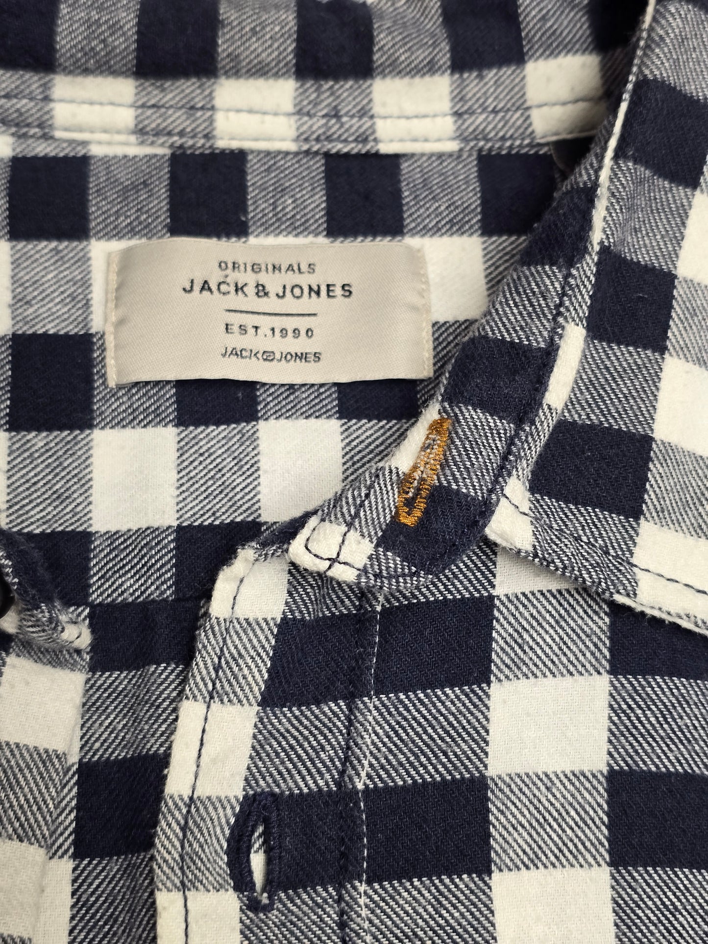 Jack & Jones Gingham Flannel Shirt