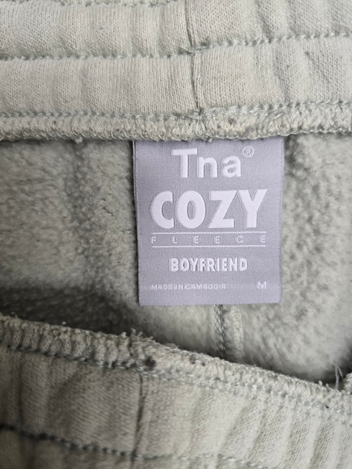 TNA Cozy Fleece Boyfriend Shorts