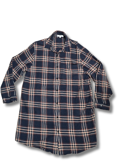 The Roster Longline Plaid Flannel
