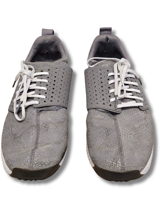 Adidas Grey Snakeskin Sneakers