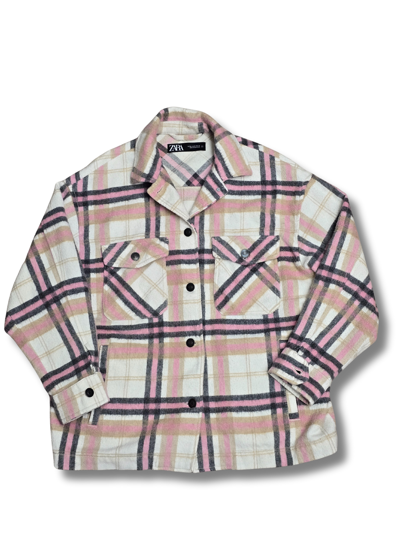 Zara Plaid Shacket
