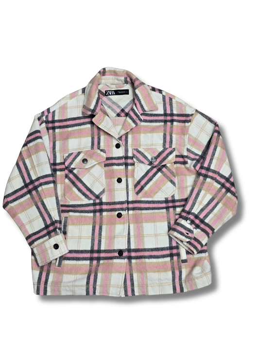 Zara Plaid Shacket