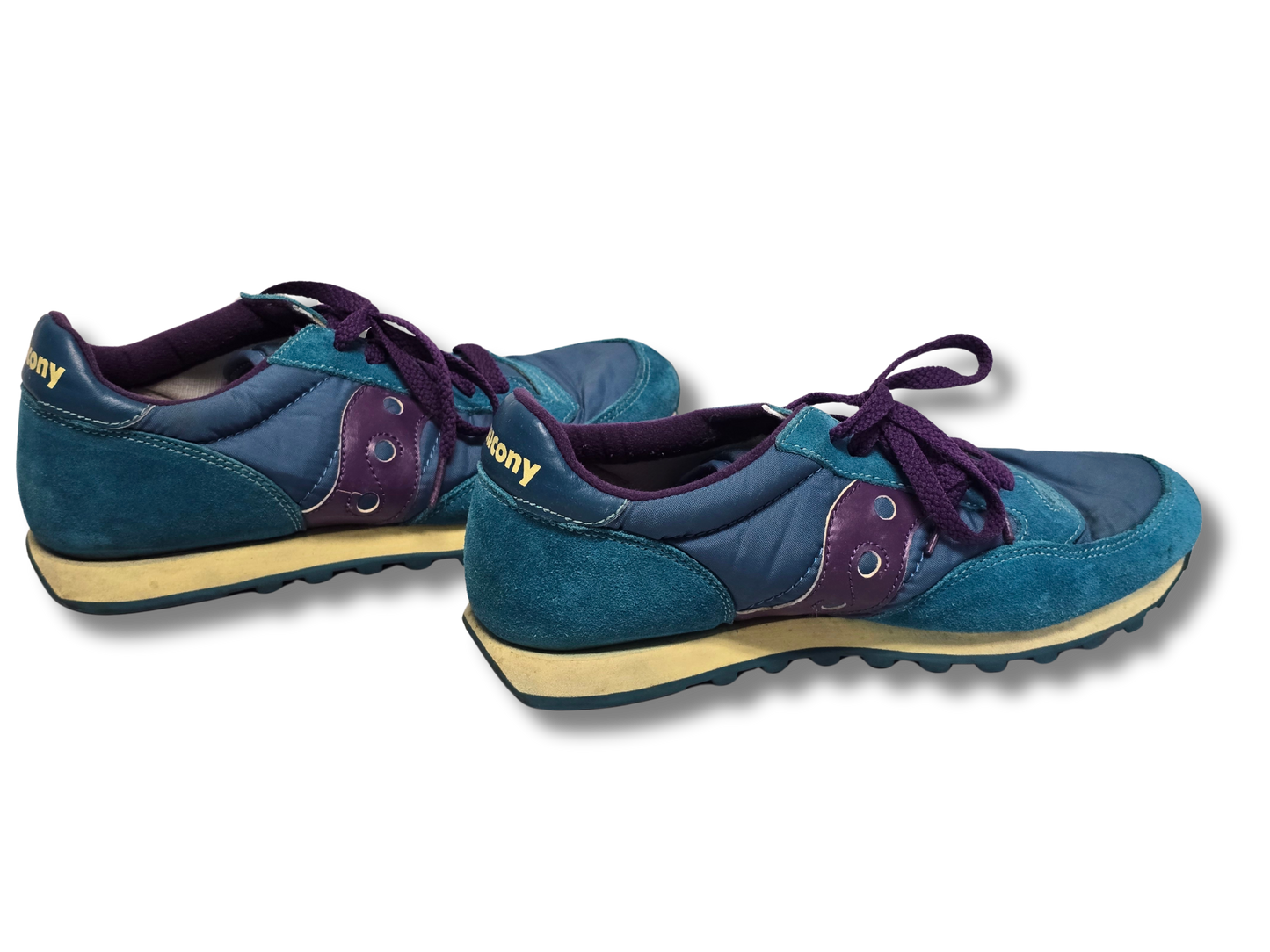 Saucony Jazz Original Teal & Purple Sneakers