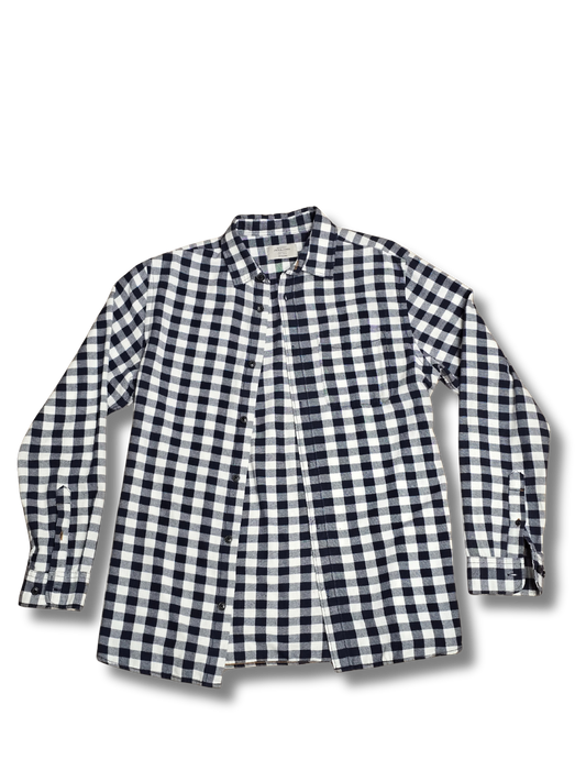Jack & Jones Gingham Flannel Shirt