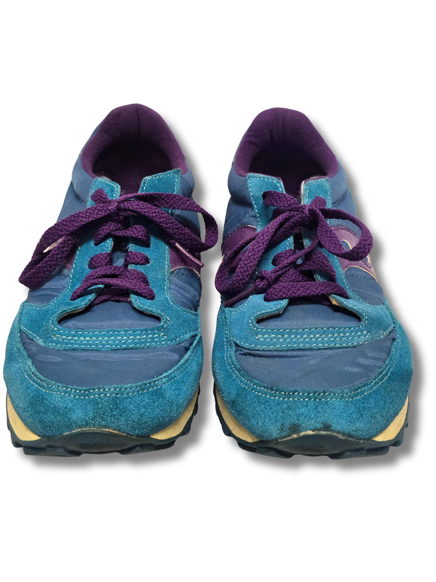Saucony Jazz Original Teal & Purple Sneakers