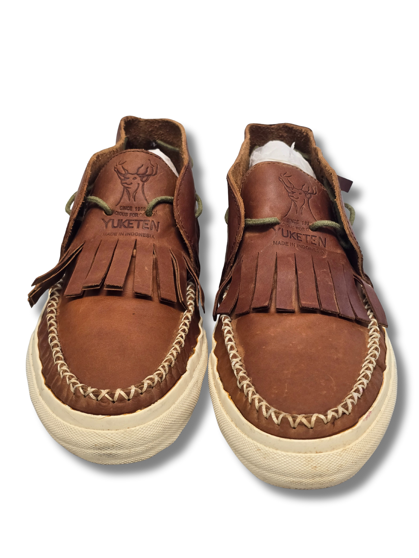Yuketen Moccasin Fringe Sneakers