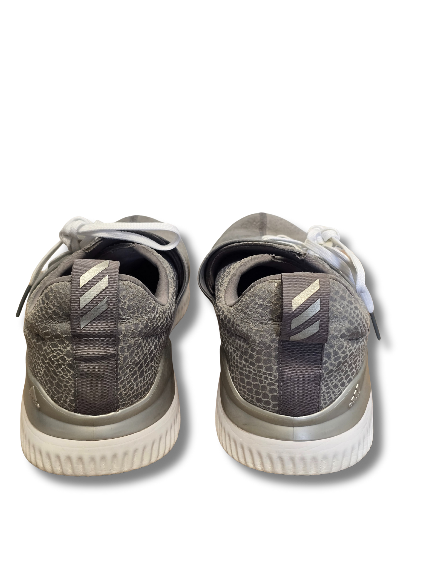 Adidas Grey Snakeskin Sneakers