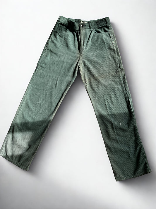 BDG Corduroy Straight-Leg Pants – Forest Green