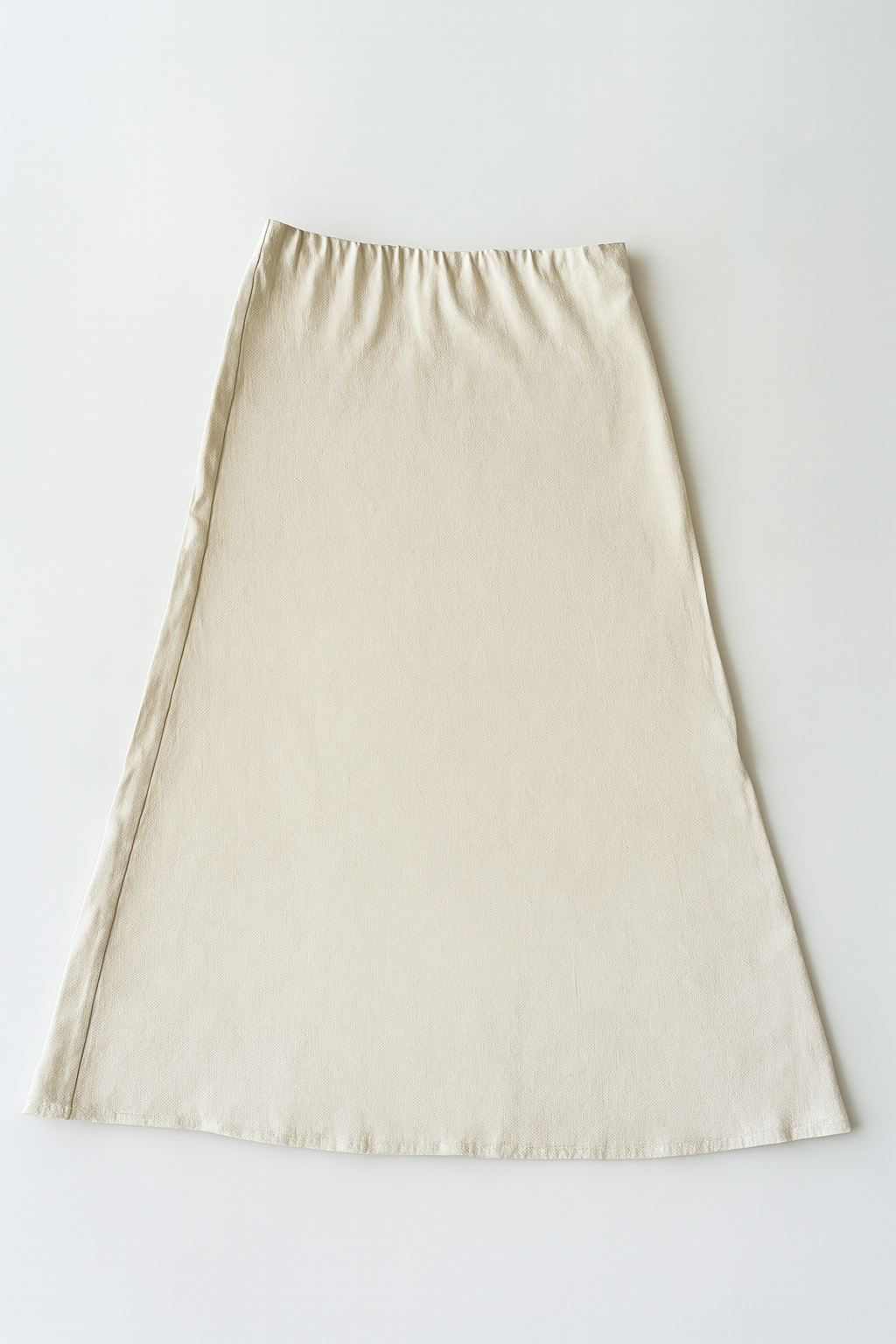 Babaton Linen-Blend A-Line Skirt