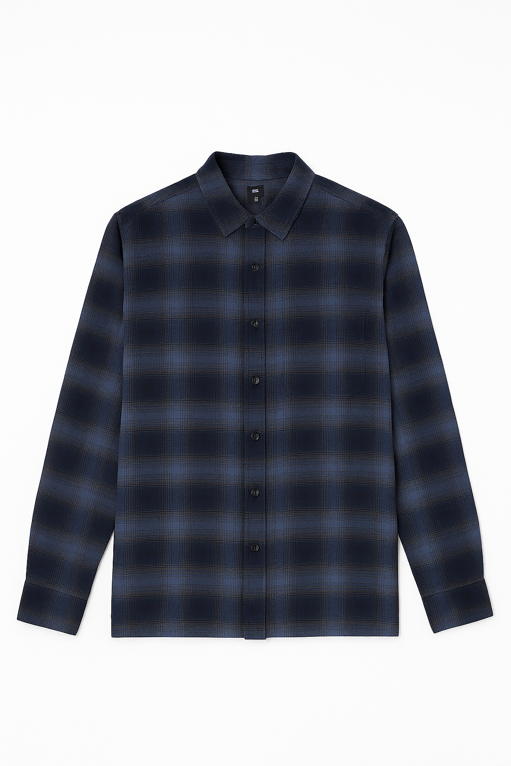 Uniqlo Navy Flannel Shirt