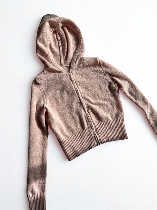 Pink Garage Y2K Zip Up Hoodie
