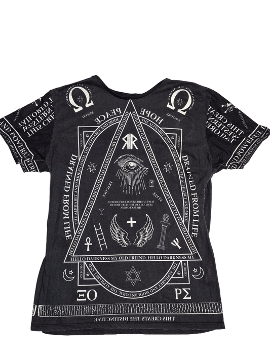 Zara Man Occult Tee (Black Tag Collection)