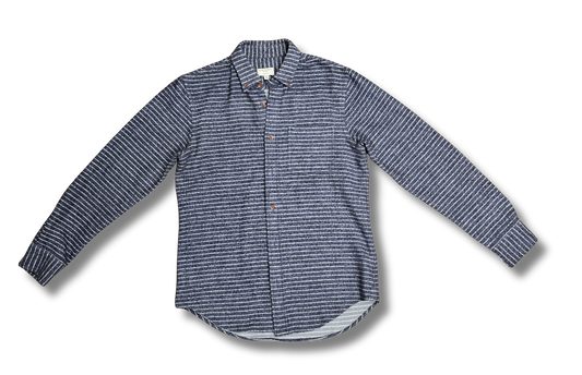 Club Monaco Slim Fit Striped Button-Up Shirt