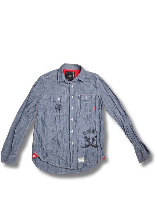 Obey Button-Up